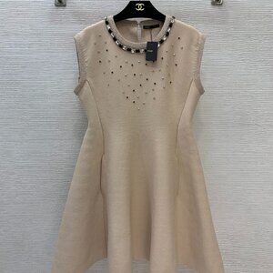 Maje new rhinestone-embellished knit dress, sizes S-XL